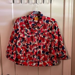 Ruby road crop jacket size 16p